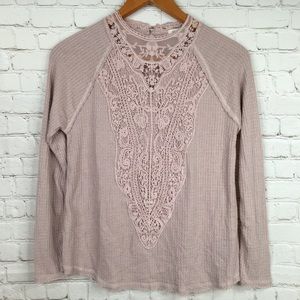 Taylor & Sage pink mauve top